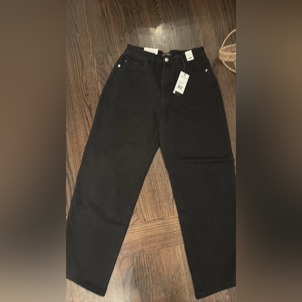 New Judy Blue rigid front stretch back black Jeans 5/27